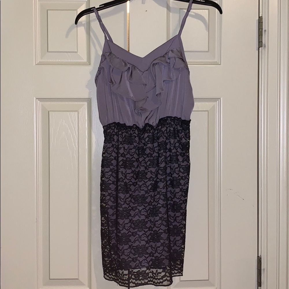 Purple Cocktail Dress